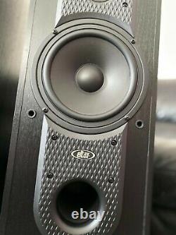 Eltax Silverstone 200 Floorstanding Speakers # BLACK # MINT CONDITION # PAIR