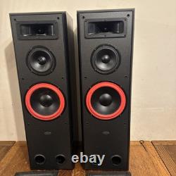Eltax StudioPro 250 pair Floor Standing Speakers 250 Watts each maximum output