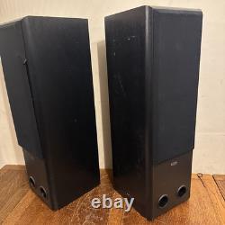 Eltax StudioPro 250 pair Floor Standing Speakers 250 Watts each maximum output