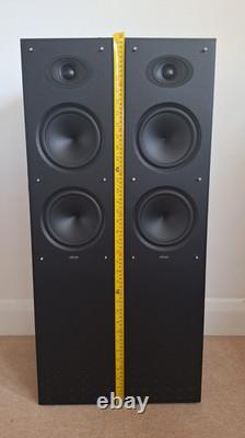 Eltax Symphony 8.4 Black Floor Standing 2-Way Speakers Working COLLECTION ONLY