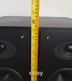 Eltax Symphony 8.4 Black Floor Standing 2-Way Speakers Working COLLECTION ONLY