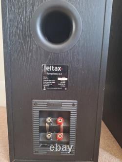 Eltax Symphony 8.4 Black Floor Standing 2-Way Speakers Working COLLECTION ONLY