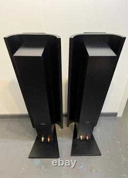 Ensemble Primadonna stereo speakers with shipping crate