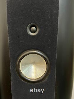 Ensemble Primadonna stereo speakers with shipping crate