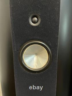 Ensemble Primadonna stereo speakers with shipping crate