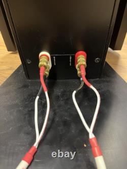 Ensemble Primadonna stereo speakers with shipping crate