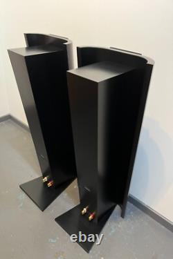 Ensemble Primadonna stereo speakers with shipping crate