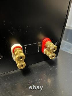 Ensemble Primadonna stereo speakers with shipping crate