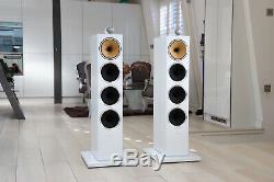 Ex-Display Bowers & Wilkins (B&W) CM10 S2 Floor Standing Speakers in Satin White