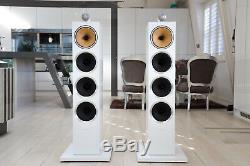 Ex-Display Bowers & Wilkins (B&W) CM10 S2 Floor Standing Speakers in Satin White