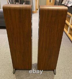 Ex-Display Q Acoustics Q3050i Walnut Floorstanding Speakers Free Delivery