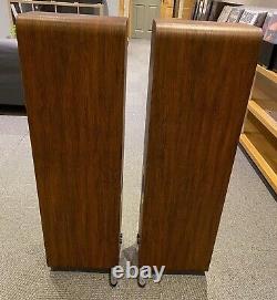 Ex-Display Q Acoustics Q3050i Walnut Floorstanding Speakers Free Delivery