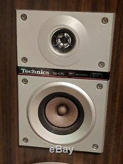 Excellent Vintage 1980s Technics SB-K25 40W 3 way stereo floorstanding speakers