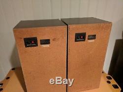 Excellent Vintage 1980s Technics SB-K25 40W 3 way stereo floorstanding speakers