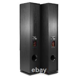Fenton SHF80B Black Tower Speakers Passive Home Theatre Floorstanding Hi-Fi