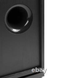 Fenton SHF80B Black Tower Speakers Passive Home Theatre Floorstanding Hi-Fi