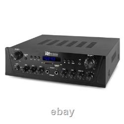 Fenton SHF80W Tower Speakers & PV220BT Bluetooth Amplifier, Hi-Fi System