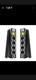 Fenton SHFT57B Tower Speakers 600W Floor Standing HiFi Woofer Set Black