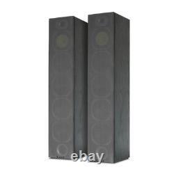 Fenton SHFT57B Tower Speakers 600W Floor Standing HiFi Woofer Set Black
