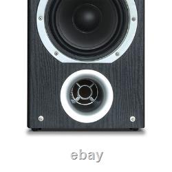 Fenton SHFT57B Tower Speakers 600W Floor Standing HiFi Woofer Set Black