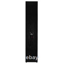 Fenton SHFT57B Tower Speakers 600W Floor Standing HiFi Woofer Set Black