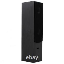 Fenton SHFT60B Black HiFi Tower Speakers Superior Floor Standing Audio System