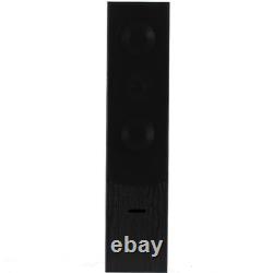 Fenton SHFT60B Black Tower Speaker Pair 3-Way Floor Standing HiFi System