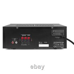 Fenton SHFT60B Tower Speaker System with Bluetooth AV440 Amplifier Home Audio