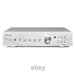 Floor Standing HiFi Tower Speaker System and Bluetooth Amplifier SHF700W White