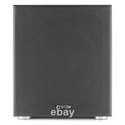 Floor Standing Tower Speaker System with Subwoofer and Stereo HiFi Amplifier