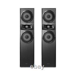 Floor Standing Tower Speakers for Home HiFi Stereo, Dual 6.5 Woofers, SHF700B