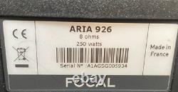 Focal Aria 926 Floorstanding Speakers Walnut Preowned