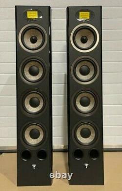 Focal Aria 936 Floorstanding Speakers, Pair in Gloss Black