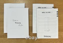 Focal Aria 936 K2 Floorstanding Speakers Ash Grey Preowned