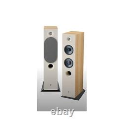 Focal Chora 816 Speakers PAIR Light Wood Floor Standing Loudspeakers 2.5 Way