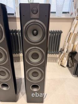 Focal Chorus 726 3-way floor-standing speakers gloss black high end