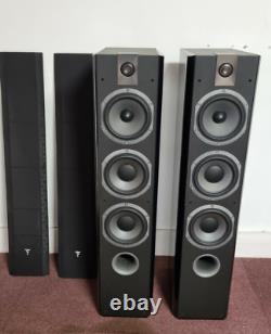 Focal Chorus 726 Floorstanding Speakers PAIR Piano Black