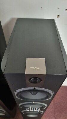 Focal Chorus 726 Floorstanding Speakers PAIR Piano Black
