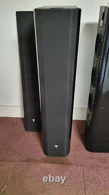 Focal Chorus 726 Floorstanding Speakers PAIR Piano Black