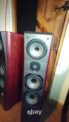 Focal Electra 926 Floor standing stereo speakers in rosewood veneer