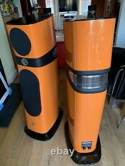 Focal Sopra 2 N2 Floorstanding Speakers Orange Cherished Umarked