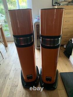 Focal Sopra 2 N2 Floorstanding Speakers Orange Cherished Umarked