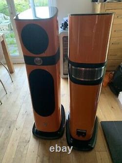Focal Sopra 2 N2 Floorstanding Speakers Orange Cherished Umarked