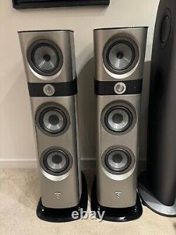 Focal Sopra No 2 Hi End Floorstanding Speakers, Concrete finish, Ex Display