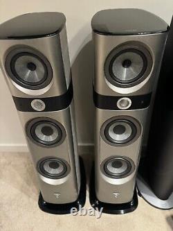 Focal Sopra No 2 Hi End Floorstanding Speakers, Concrete finish, Ex Display