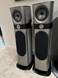 Focal Sopra No 2 Hi End Floorstanding Speakers, Concrete finish, Ex Display