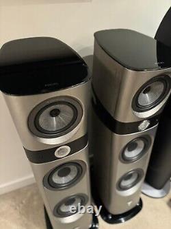 Focal Sopra No 2 Hi End Floorstanding Speakers, Concrete finish, Ex Display