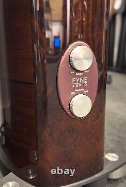 Fyne Audio F1-8S Floor-standing Speaker Pair Piano Gloss Walnut P/X