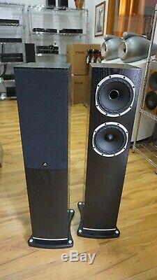 Fyne Audio F501 Pair Black Floor Standing Speakers Used