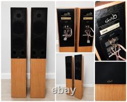 Gale 30 Series 3040 Floor Standing Hi-Fi Speakers Pair Wood Finish